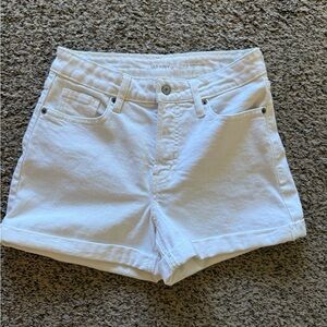 Old Navy Women's Bright White Jean Shorts